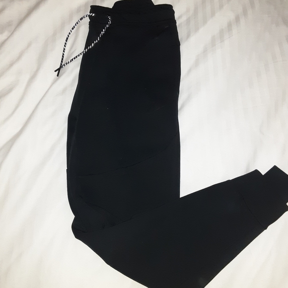 NIKE SPORTSWEAR TECH FLEECE JOGGERS  BLACK MENS NEW - Picture 6 of 7